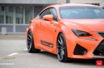 Lexus RC F on Vossen Wheels (CVT) 2016 года